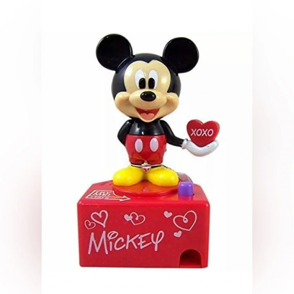 Mickey Mouse Red Toy with Heart Cake Topper